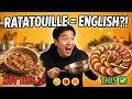 Ratatouille Is NOT What You Think! 30 Food Words Americans Use Every Day