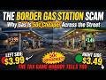 Why Gas Is 50 Cents Cheaper Across The Street: The Border Gas Station Tax Game Explained
